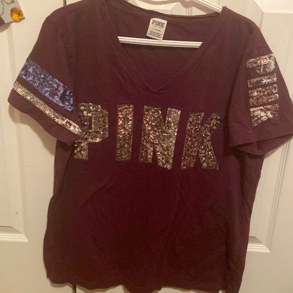 PINK Victoria's Secret Tops - Pink Victoria Secret shirt